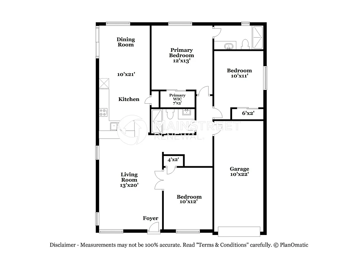 Floor Plan - 6408 Flathead Ave