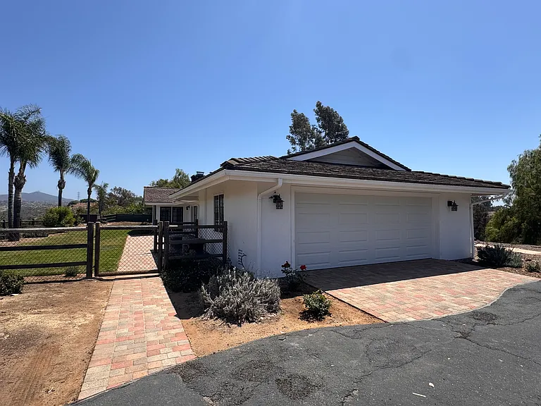 2-Car garage with Storage
