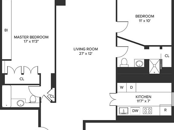 5th image of 201 E 17th St APT 20C