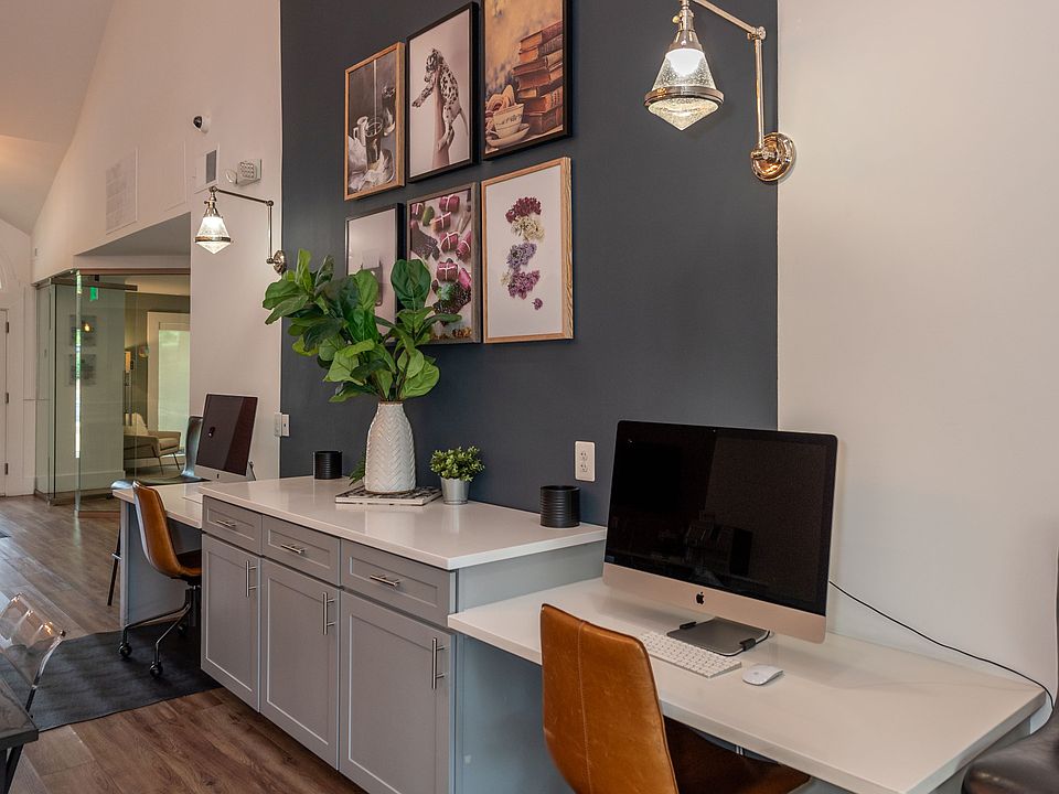 Work or play at the updated business center and work from home station.