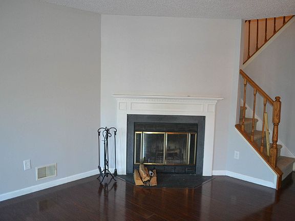 Fireplace in living room