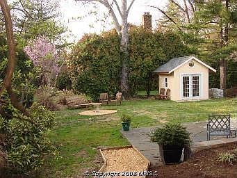 side and back of home