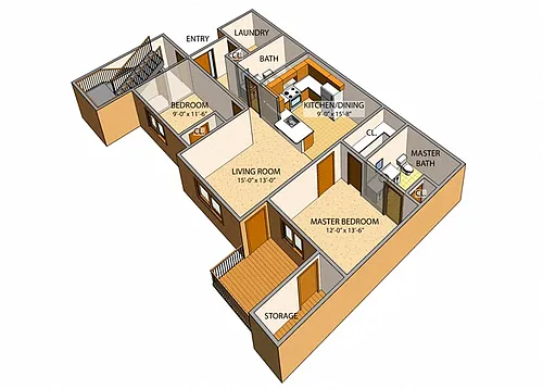 Floor plan Stonington Park