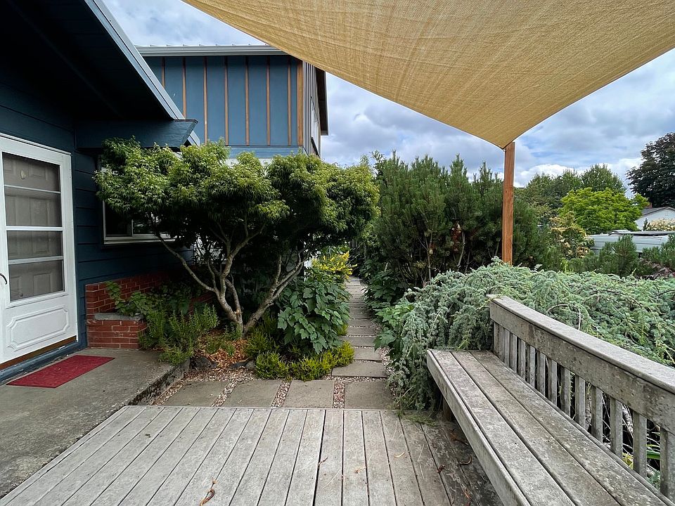 Front yard deck looking towards the ADU