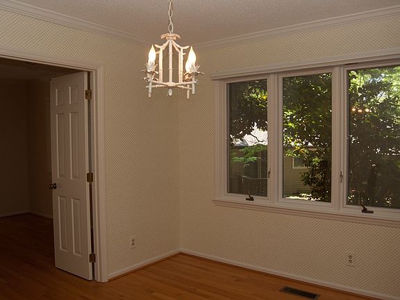 Dining area next to kitchen