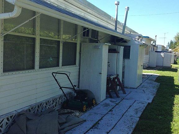 Back yard area