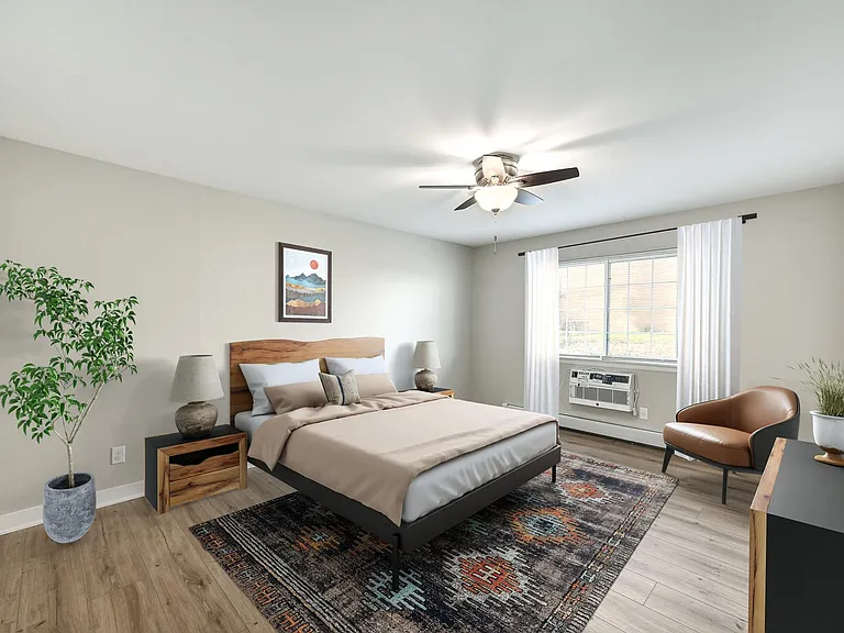 Primary Suite - Virtually Staged