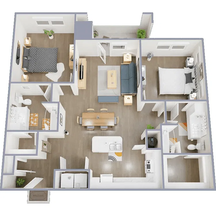 Floor plan B1