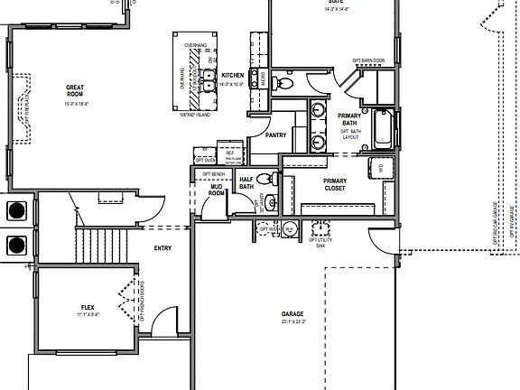 Main Level - Slab on Grade