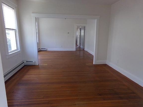 Living room and dining room