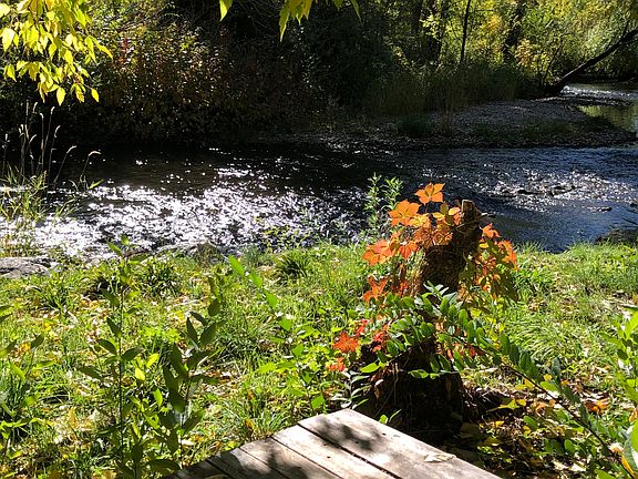 View of the Ogden River right out the back door!
