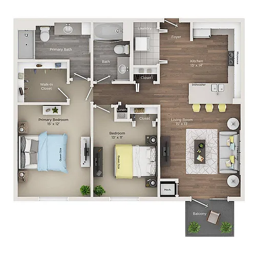 Floor plan C1