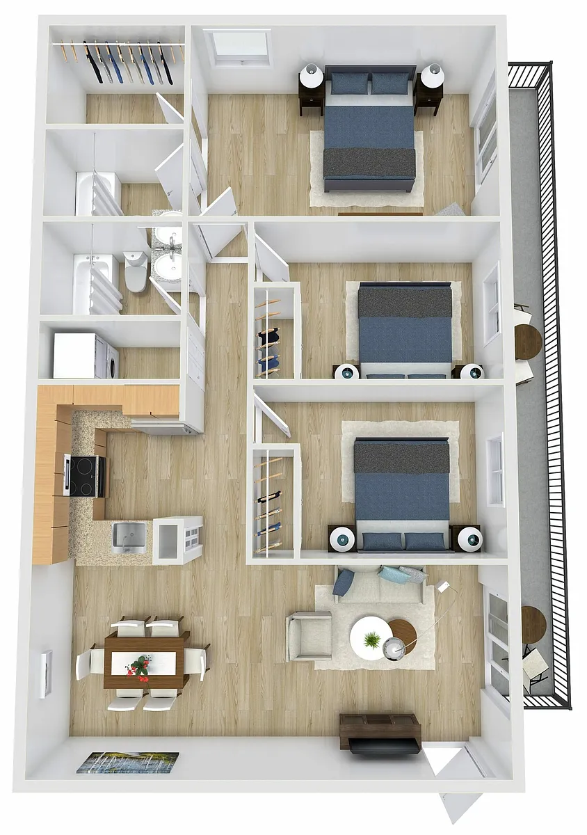 Floor plan Windsong