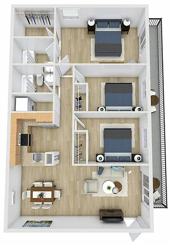 Floor plan Windsong