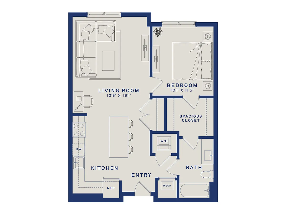 Floor plan A12