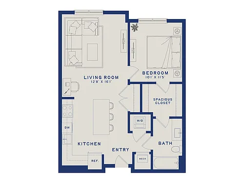 Floor plan A12