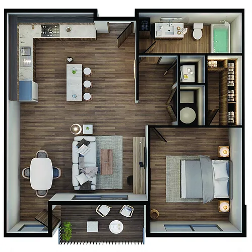 Floor plan Daisy