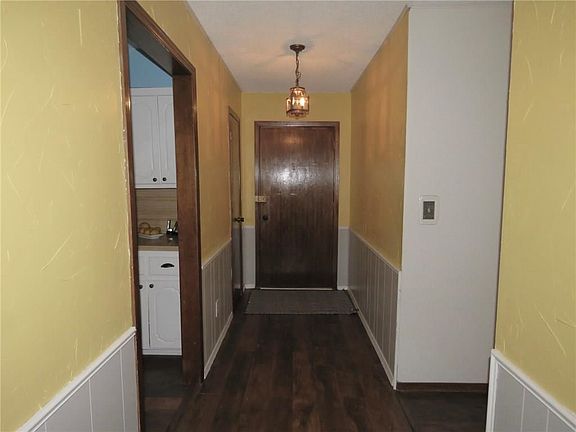 View of front door.