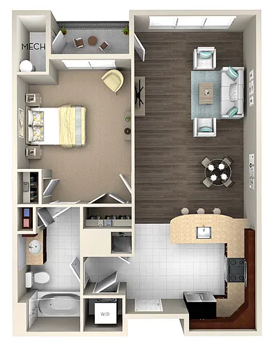 Floor plan Amherst