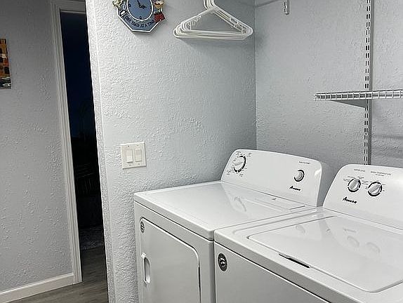 Laundry area