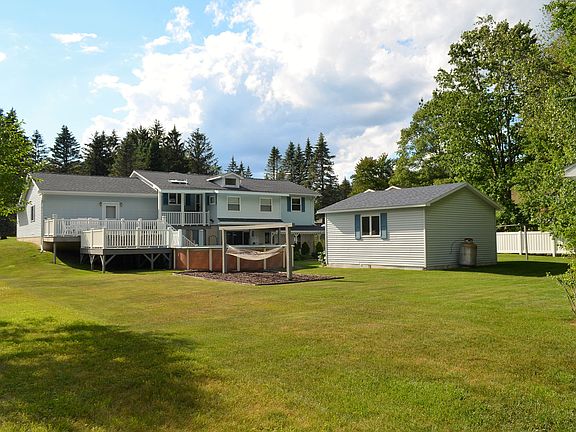 Rear, 3 Tier Trex Deck, Pool