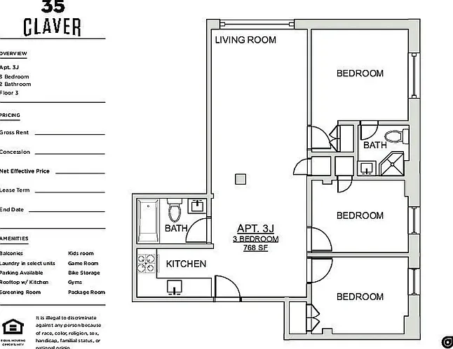35 Claver Pl #2J — Photo 12