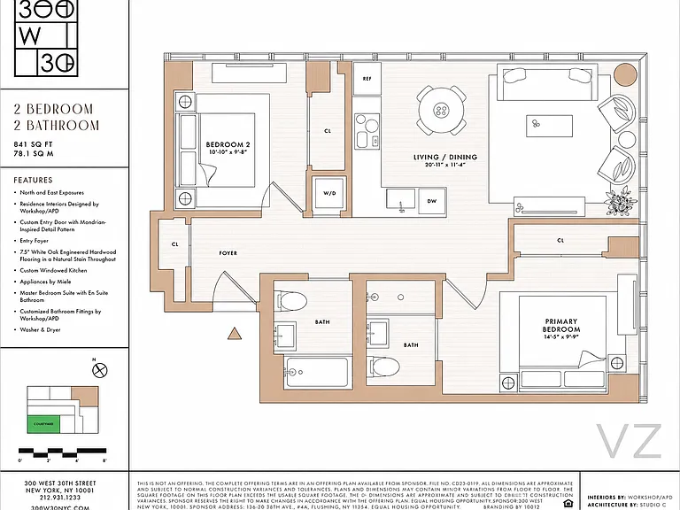 300 W 30th St #3C — Photo 2