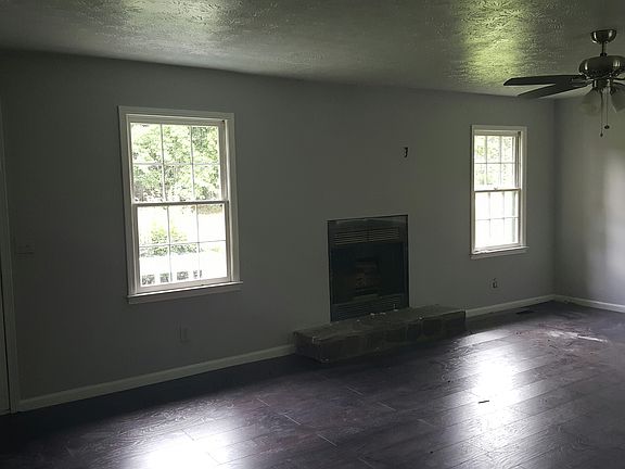 Fireplace in family room