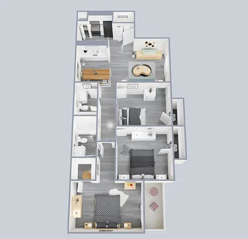 Floor plan 3 Bdrm