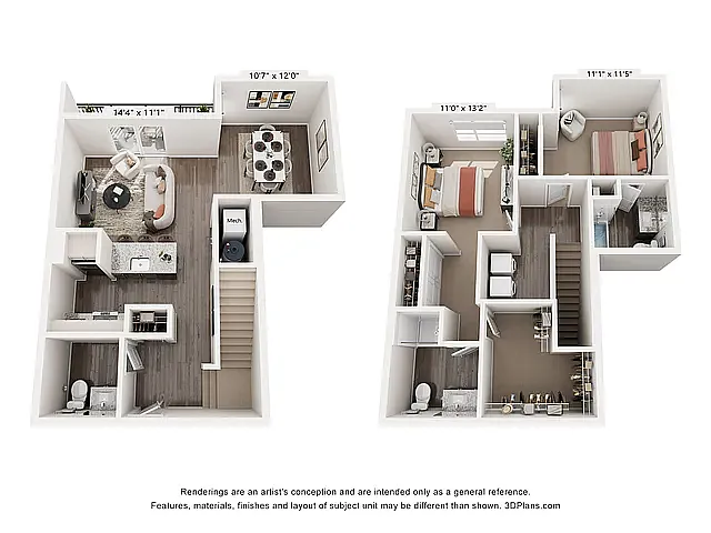 Floor plan B2 Botticelli