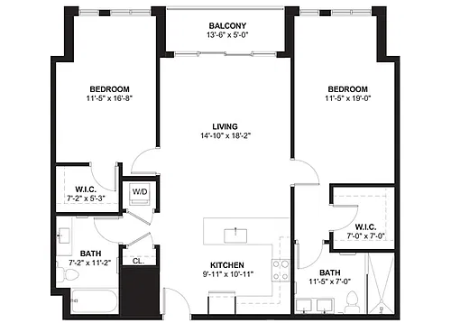 Floor plan B