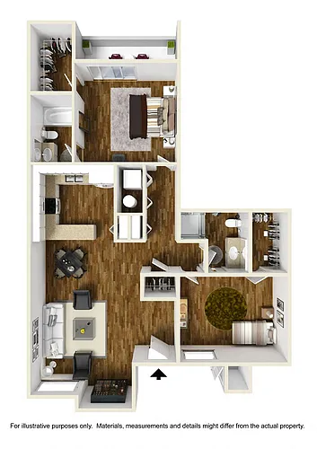 Floor plan LIVE OAK