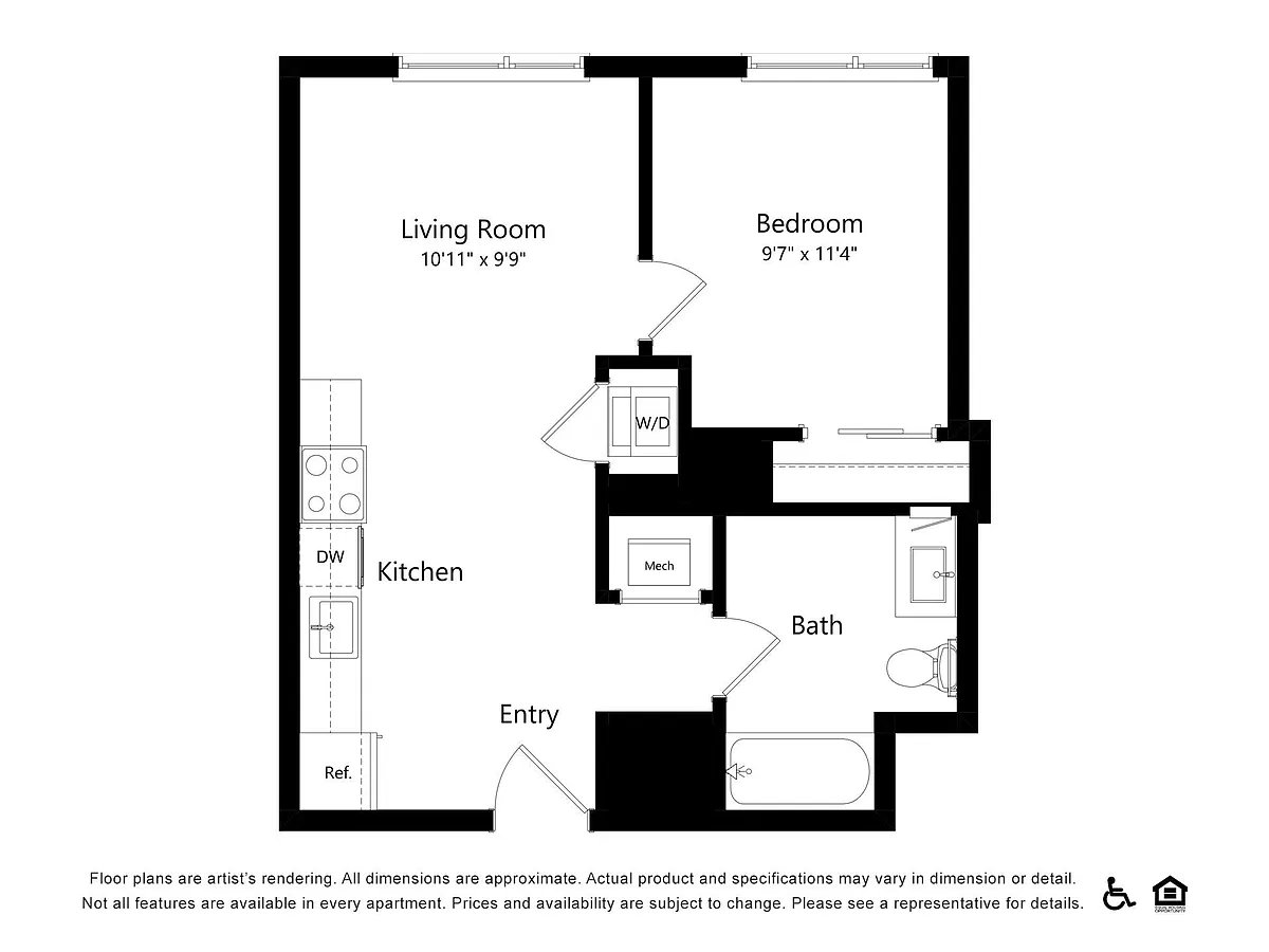 Floor plan Canyon A12