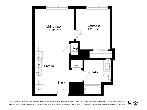 Floor plan Canyon A12