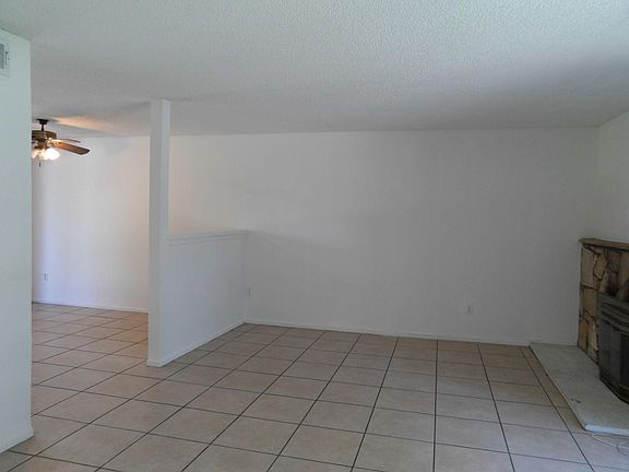 living room and dining area