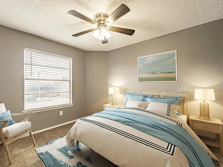 Bedroom with Natural Light