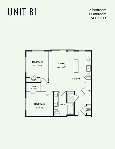 Floor plan B1