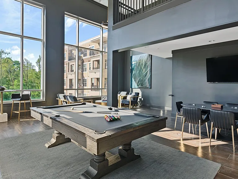 Two Story Billiards Lounge
