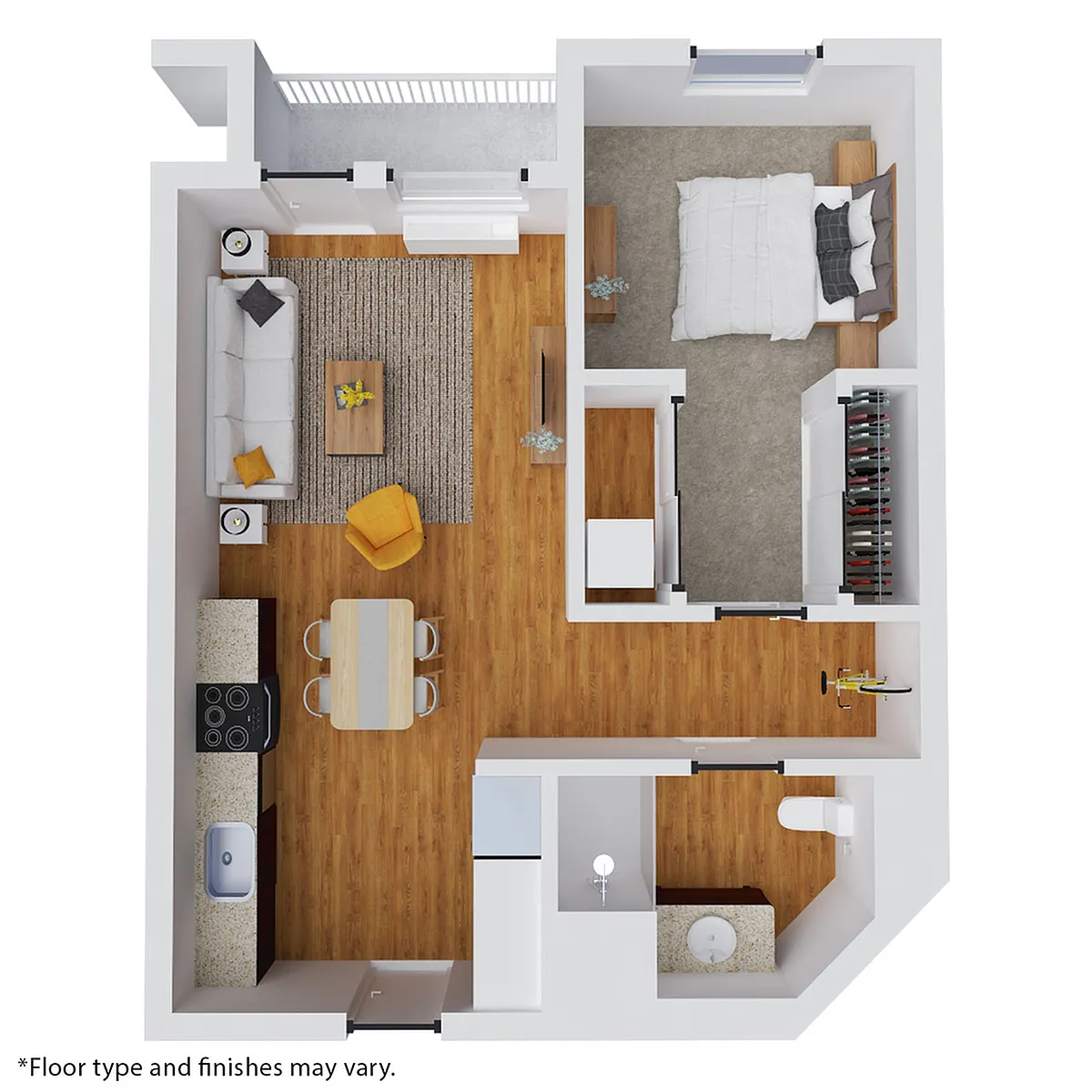Floor plan A-1