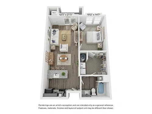 Floor plan The Willow