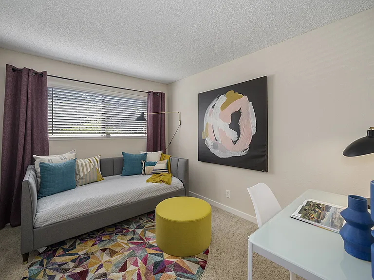 Bedroom With Desk
