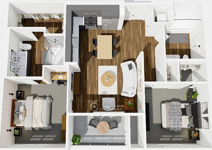 B1 Floorplan Diagram