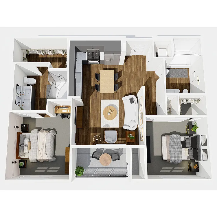 Floor plan B1
