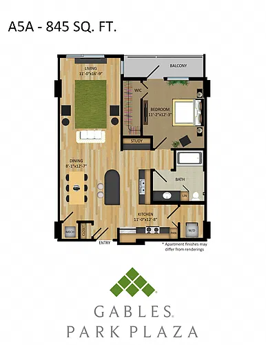 Floor plan A5A