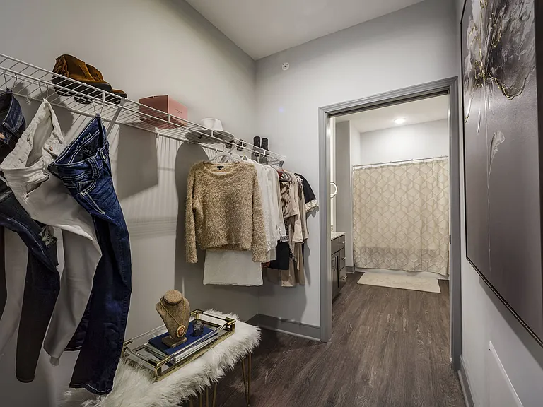 Sheffield Master Walk-in Closet at The Ivy