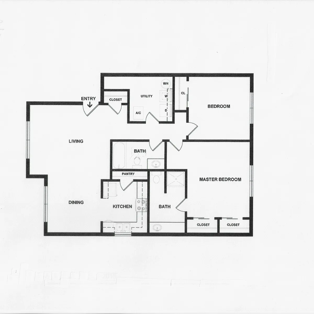Floor plan The Schooner