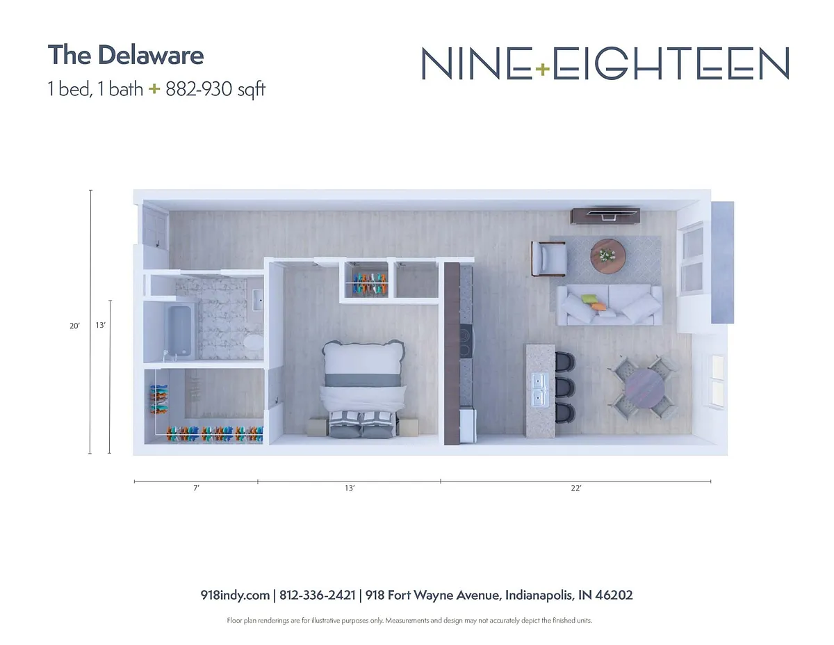 Floor plan Delaware