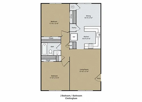 Floor plan Cheltingham