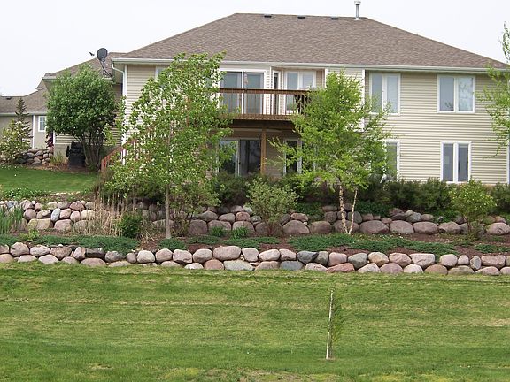Backyard View in Summer