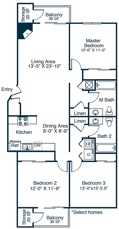 Floor plan C1